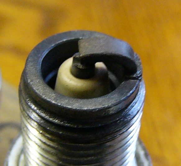 Example of Rings Going away - NGK Nitrous Plug