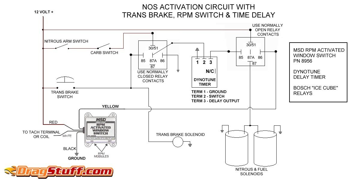 Nitrous System Wiring Diagrams Dragstuff